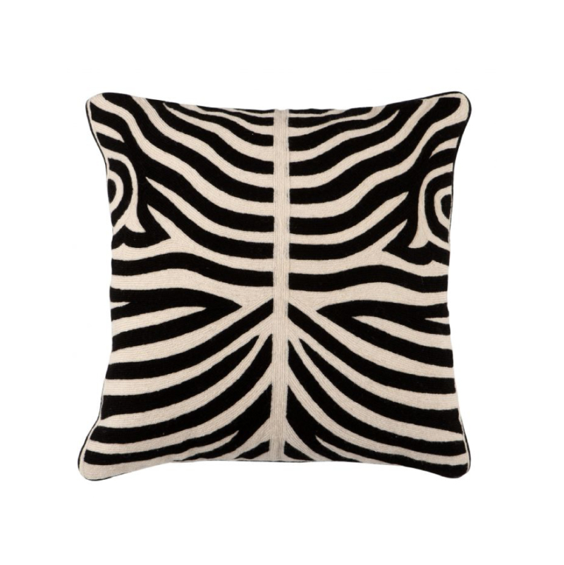 Cushion Zebra Black 50 X 50 Cm Cushion Zebra Black 50 X 50 Cm