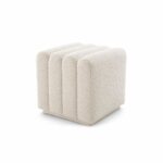 Stool ‘Bente' - Bouclé cream