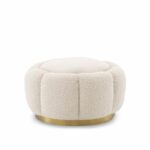 Ottoman Inger Boucle Cream